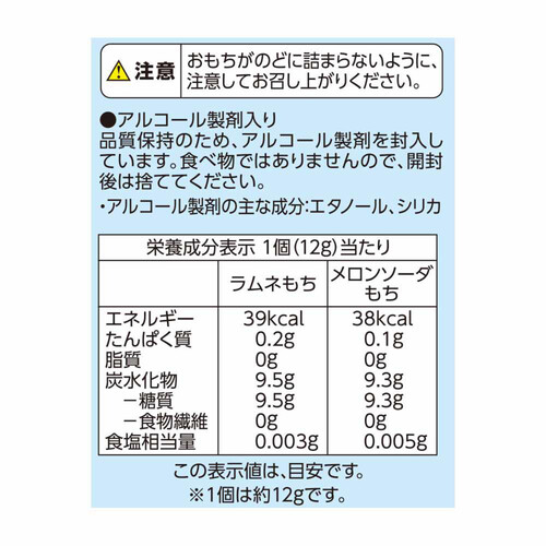 昔懐かしのラムネもち&メロンソーダもち 93g トップバリュ Green Beans