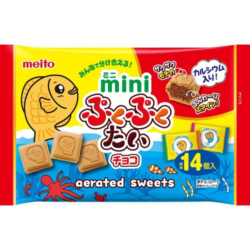 meito ミニ ぷくぷくたい チョコ 48g