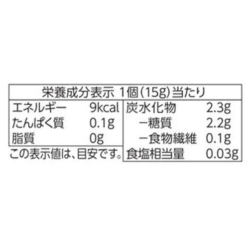 蒟蒻ゼリー ピーチ味 15g x 8個 トップバリュベストプライス