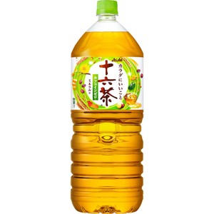 アサヒ飲料 十六茶 1ケース 2000ml x 6本 Green Beans