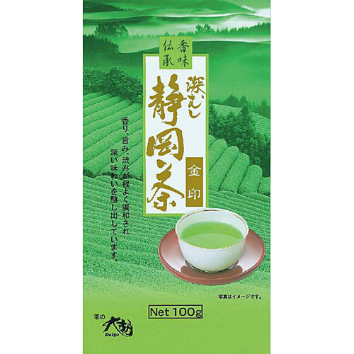 茶の大胡 静岡茶 金印 100g