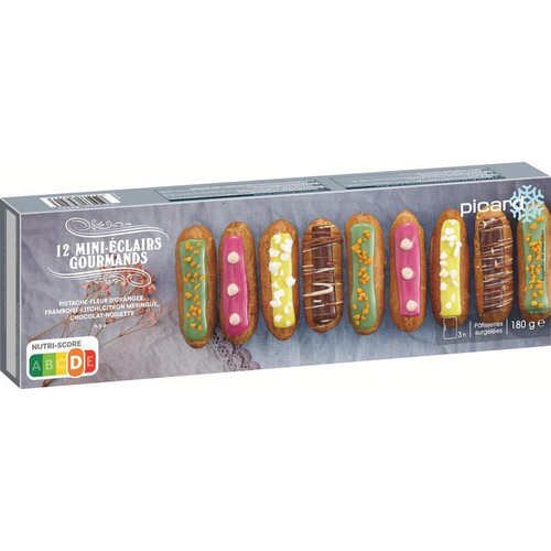 ピカール 食いしん坊のミニエクレア【冷凍】  12個入(180g)