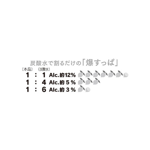 小正 サワー専用爆レモン 600ml