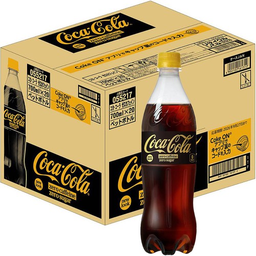 コカ・コーラ コカ・コーラゼロカフェイン 1ケース 700ml x 20本