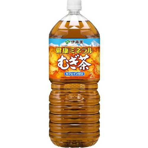 伊藤園 健康ミネラルむぎ茶 1ケース 2000ml x 6本