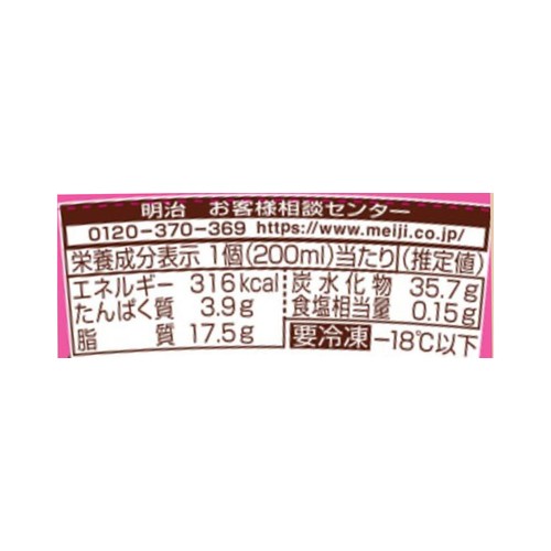 明治 エッセルスーパーカップ ストロベリーチョコ 200ml