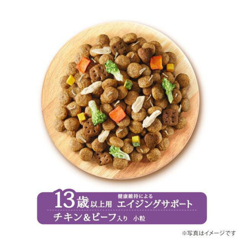 【ペット用】 ユニ・チャーム 国産グラン・デリ フレシャス 13歳以上用 チキン&ビーフ入り 小粒 1.0kg