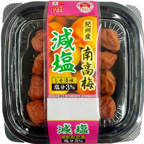 トノハタ 減塩紀州産南高梅しそ漬味 100g