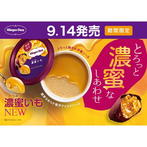 ハーゲンダッツ ミニカップ 濃密いも 90ml