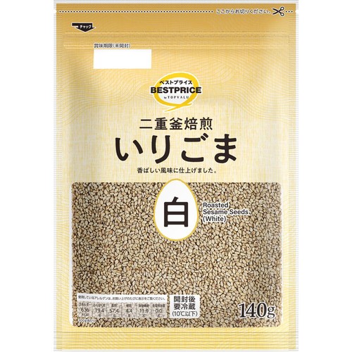 いりごま 白 大 140g トップバリュベストプライス