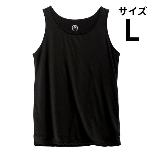 ドウシシャ ゴリラの鎧 タンクトップ メンズ Lサイズ ブラック GRWTTMLBK