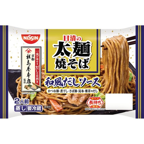 日清食品 日清の太麺焼そば 和風だしソース 2人前(324g)