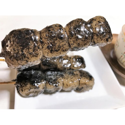野島製菓 ごまだんご 4本