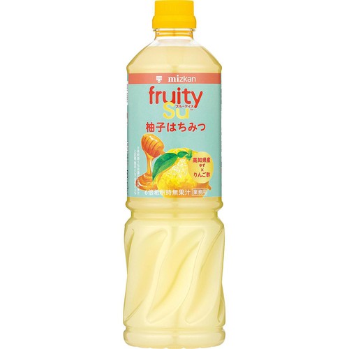 ミツカン 業務用フルーティス りんご酢柚子はちみつ 6倍濃縮タイプ 1000ml