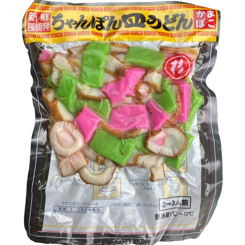 杉永蒲鉾 ちゃんぽん皿うどんの具 2～3人前 120g Green Beans