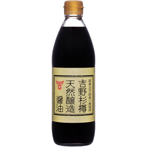 フンドーキン 吉野杉樽天然醸造醤油 500ml