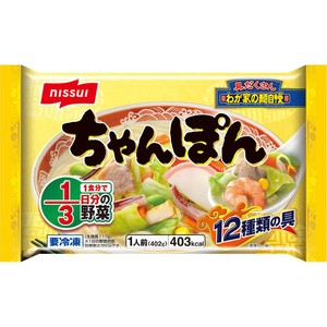 ニッスイ ちゃんぽん【冷凍】 1人前(402g) Green Beans | グリーン