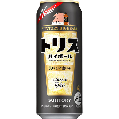 サントリー トリス ハイボール缶 濃いめ 500ml