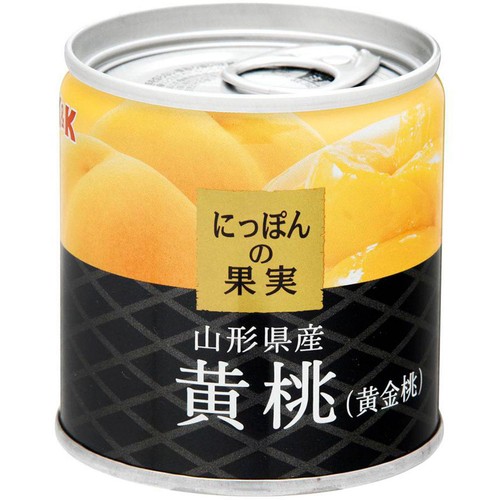 国分グループ本社 K&K にっぽんの果実 山形県産 黄桃(黄金桃) 195g