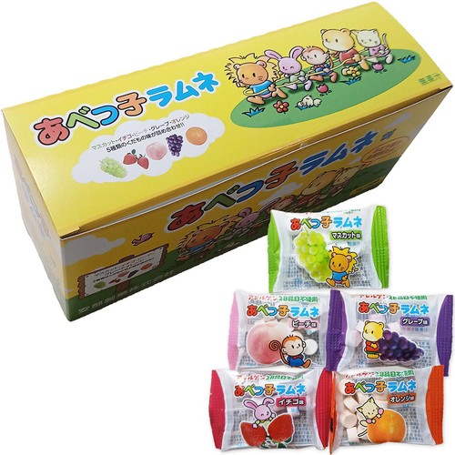 安部製菓 あべっ子ラムネ 1箱(5g x 50袋)