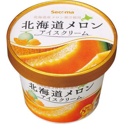 セコマ 北海道メロンアイスクリーム 110ml