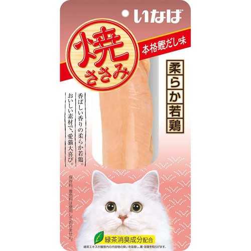 【ペット用】 いなば 焼ささみ 本格鰹だし味 1本