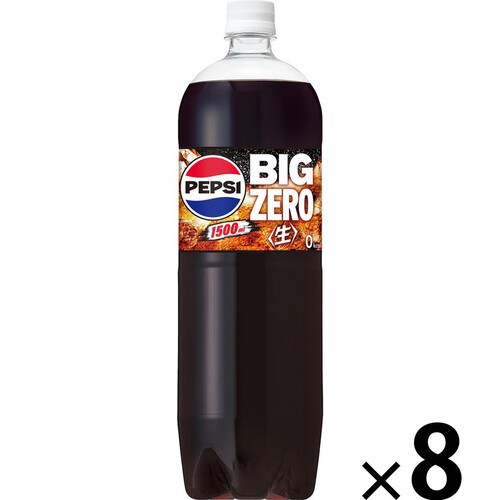 サントリー ペプシ BIG生 ゼロ 1ケース 1500ml x 8本 Green Beans | グリーンビーンズ by AEON