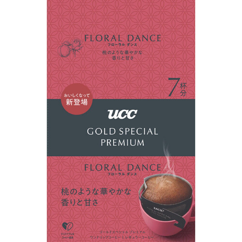 UCC GOLD SPECIAL PREMIUM ワンドリップコーヒー フローラルダンス 7袋入