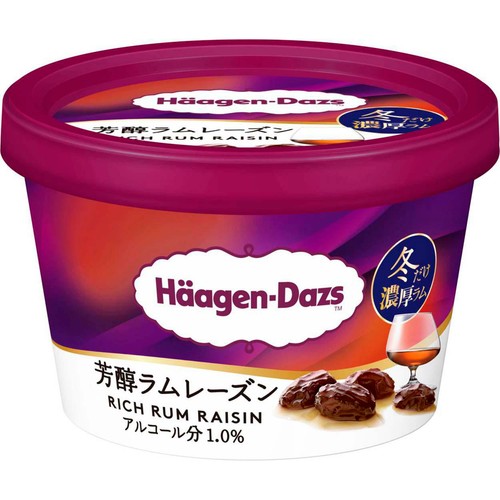 ハーゲンダッツ ミニカップ 芳醇ラムレーズン 110ml