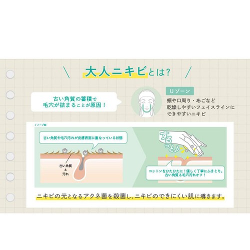 アロインス アキュネ薬用ふきとりローションU 200mL