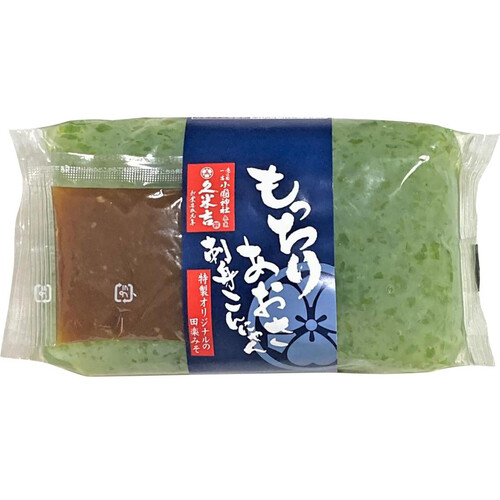 久米吉 もっちりあおさ刺身こんにゃく 田楽みそ 250g + 35g Green