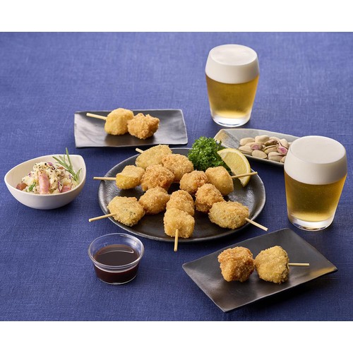 日本ハム お肉と野菜の串カツ【冷凍】 8本入(240g) Green Beans