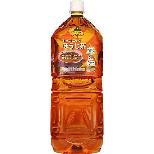 オーガニック ほうじ茶 2000ml トップバリュ グリーンアイ Green Beans