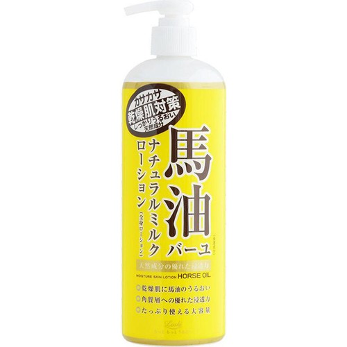 コスメテックスローランド ロッシモイストエイド 馬油ナチュラルミルクローション 485mL