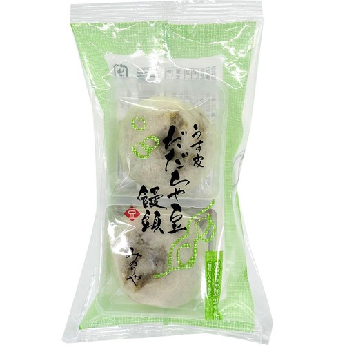 達商 うす皮だだちゃ豆饅頭 2個