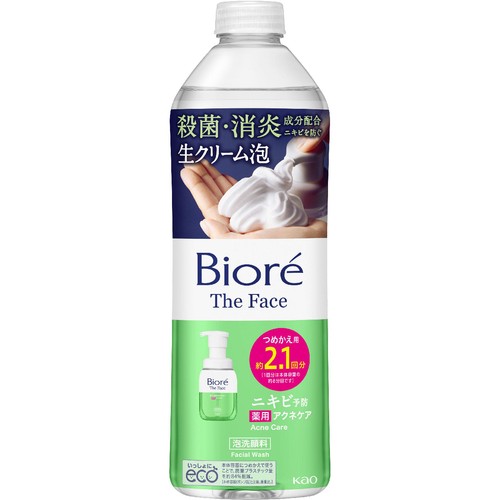 花王 ビオレ ザフェイス 泡洗顔料 アクネケア b つめかえ用 340ml