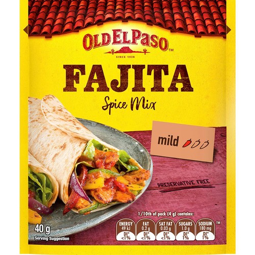 オールドエルパソ ファヒータ シーズニング 40g