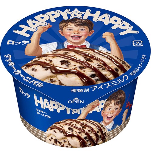 ロッテ HAPPY&HAPPY クッキーカーニバル 150ml