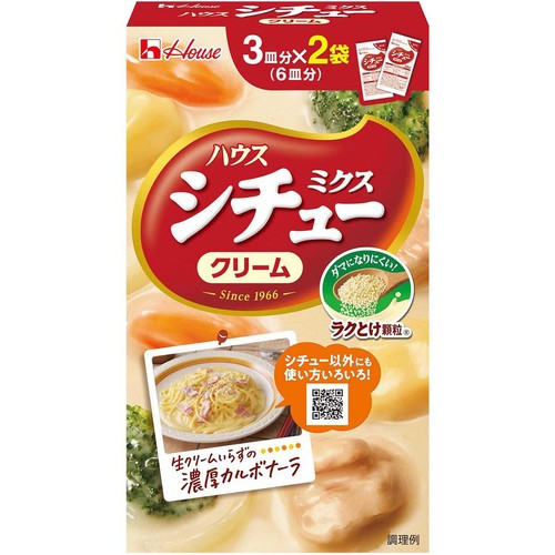 ハウス食品 シチューミクス クリーム 102g