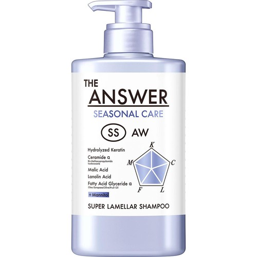 花王 THE ANSWER シーズナルケア SS スーパーラメラシャンプー ポンプ 400ml
