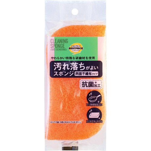 汚れ落ちがよいスポンジ 1個 トップバリュベストプライス