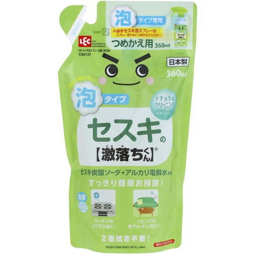 レック セスキ泡スプレー つめかえ用 360ml