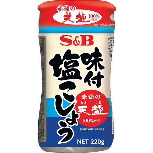 エスビー食品 味付塩こしょう赤穂の天塩使用 220g