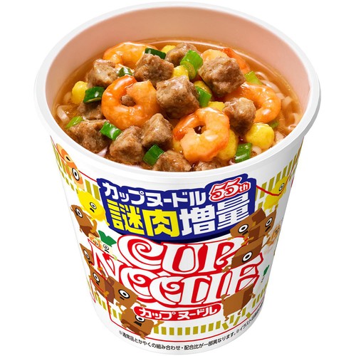 日清食品 カップヌードル 感謝の謎肉増量 80g
