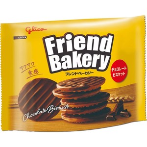 江崎グリコ フレンドベーカリーチョコレートビスケット 51g Green