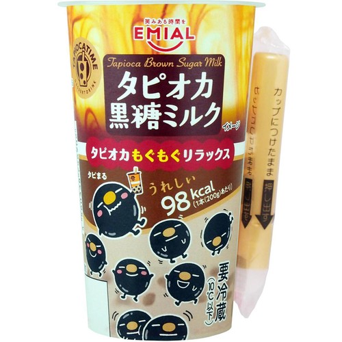 安曇野食品工房 タピオカ 黒糖ミルク 200g