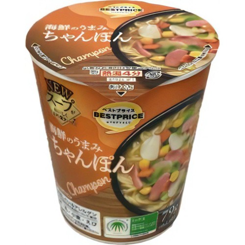 海鮮の旨みちゃんぽん 79g トップバリュベストプライス