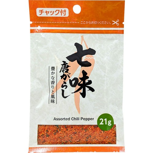 七味唐がらし(袋) 21g