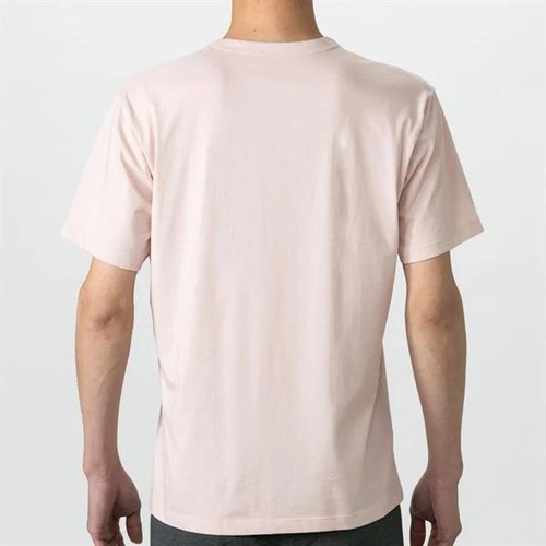 PEACE FIT(ピースフィット) SilkyFACT コットン半袖 クルーネックTシャツ 紳士 ピンク 2XL トップバリュ