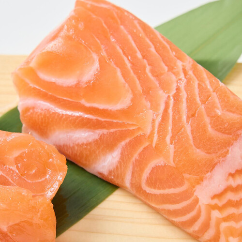 冷蔵】 生アトランティックサーモン冊 生食用 100g Green Beans